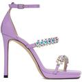 Purple Bing 100 Heeled Sandals