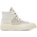 Gray & Beige Chuck 70 Marquis Mixed Materials High Top Sneakers