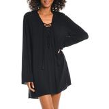 V-neck Cover-up Tunic Dress