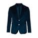 Single-breasted Velvet Blazer