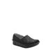 Embossed Slip-on Clog Loafer