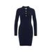 Long-sleeved Polo Dress