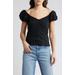 Angel Bubble Sleeve Off The Shoulder Top