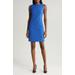 Sleeveless Stretch Wool Sheath Dress