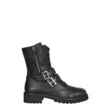 Urban Biker Buckle Detailed Boots