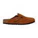 Boston Suede Leather Clogs