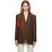 Brown Le Raphia 'la Veste D'homme' Blazer