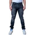 Tipped Athletic Fit Stretch Jeans