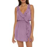 Breezy Basics Ruffle Cover-up Dress