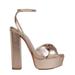 Olie Plateau Metallic Platform Sandals