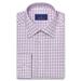 Trim Fit Dobby Micro Check Cotton Dress Shirt