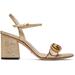 Gg Marmont Heeled Sandals