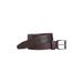 Johnson & Murphy Roller Buckle Leather Belt