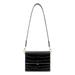 Mini Flap Croc Embossed Faux Leather Crossbody Bag