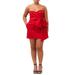 Florida Bow Strapless Minidress