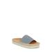 Lemana Espadrille Platform Slide Sandal