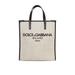 Small Shopping Bag In Structured Canvas