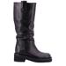 Flat Tall Leather Riding Boots