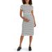 Lydia Stripe Knit Maternity Dress