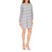 Halogen(r) Plissé Long Sleeve Dress