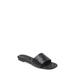 Intrecciato Embossed Slide Sandal