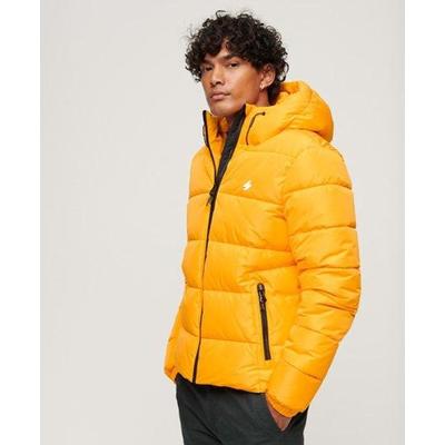 Classic Hooded Sports Puffer Jacket
