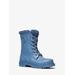 Montaigne Faux Shearling-lined Pvc Rain Boot