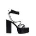 Platform Block Heel Sandals