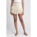 Limina Broderie Anglaise Tiered Miniskirt