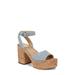 Immie Ankle Strap Platform Wedge Sandal