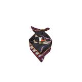 Logo-embroidered Striped-detailed Scarf