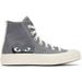 Comme Des Garçons Play Converse Edition Half Heart Chuck 70 High Sneakers