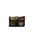 Animal-print Foldover Crossbody Bag