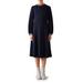 Yvonne Long Sleeve A-line Dress