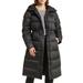 Essence Hooded 600 Fill Power Down Longline Puffer Coat