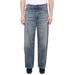 Skater Straight-leg Distressed Loose-fit Jeans