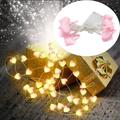 Beppter String Lights Indoor Bedroom String Lights for Outside 3 M 20 Lights Led Light String Led Fabric Love Heart Light String Room Decoration Light Romantic Heart Romantic Confession String Light