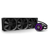 NZXT Kraken Z73 360mm - RL-KRZ73-01 - AIO RGB CPU Liquid Cooler - Customizable LCD Display - Improved Pump - Powered by CAM V4 - RGB Connector - Aer P 120mm Radiator Fans (3 Included) Black