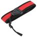 Portable Universal Digital Camera Antiskid Elastic Shockabsorbing Shoulder Strap(red black )