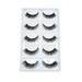 Five pairs of false eyelashes extra long eyelashes