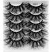 False Eyelashes 8D Curved Fluffy Eyelashes Multi-Layered False Lashes