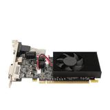 Graphics Card GT610 2GB Independent 64 Bit with VGA DVI PCI Express X16 1.1 Port for Desktop Computer Gaming