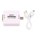 Mini HD VGA to BNC 1920 X 1080 USB Video Converter for HDTV Monitors TVs Computers