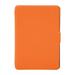 Protective Case EBook Reader Cloth Pattern PU Leather Cover for Kindle Paperwhite123(Orange )