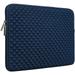 RAINYEAR 13 Laptop Sleeve Diamond Foam Shock Resistant Case Cover Bag Compatible with 13.3 MacBook Air Pro M1 A2337 A2338 A1932 A1989 A2159 A2179 A2251 A2289 for 13.3 Notebook Chromebook (Navy Blue)