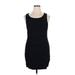 Beyond Yoga Casual Dress - Mini Scoop Neck Sleeveless: Black Solid Dresses - Women's Size X-Large