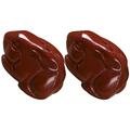 2 Pcs Rabbit Accessories Vintage Decor Beads for Bracelets Vintage Jewelry Beads DIY Spacer Beads Beads for DIY Jewelry
