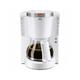 Machine a Cafe - Cafetiere Electrique MELITTA Look IV Selection 1011-03 Blanc/Acier Brossé