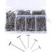 450 Pieces Nickel Plated Steel T-Pins Assorted Size 1 Inch 1-1/4 Inch 1-1/2 Inch 1-3/4 Inch 2 Inch