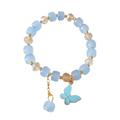 Beautiful Beaded Butterfly Charm Bracelet Women Girls Gift Hot Collection A59C A9T0